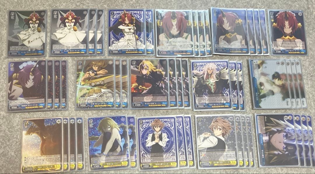 ヴァイスシュバルツ fate 黒のバーサーカー デッキ ヴァイスシュバルツ fate 黒のバーサーカー デッキ カードリスト