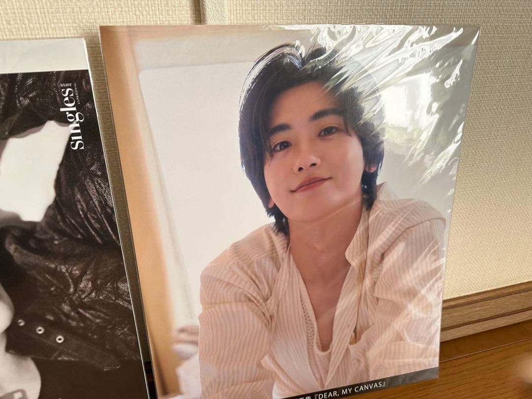 パクヒョンシク　Singls雑誌とビッグプロマイド3枚