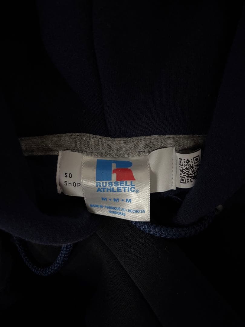 SO NAKAMEGURO フルジップパーカー ネイビー