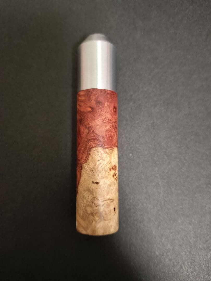 クラフトAツイスト式消しゴム本カリン瘤紅白