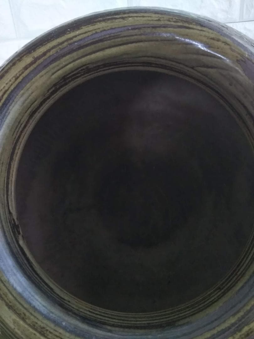 古美術　昭和レトロ　蔵出し壺　備前焼