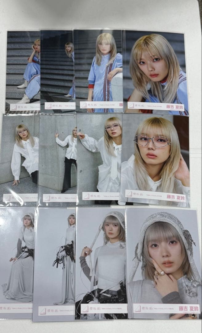 櫻坂46 藤吉夏鈴 生写真 30枚 まとめ売り 櫻坂46 Make