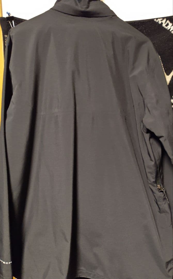 Columbia ダウンジャケット+防水ジャケット ブラックL