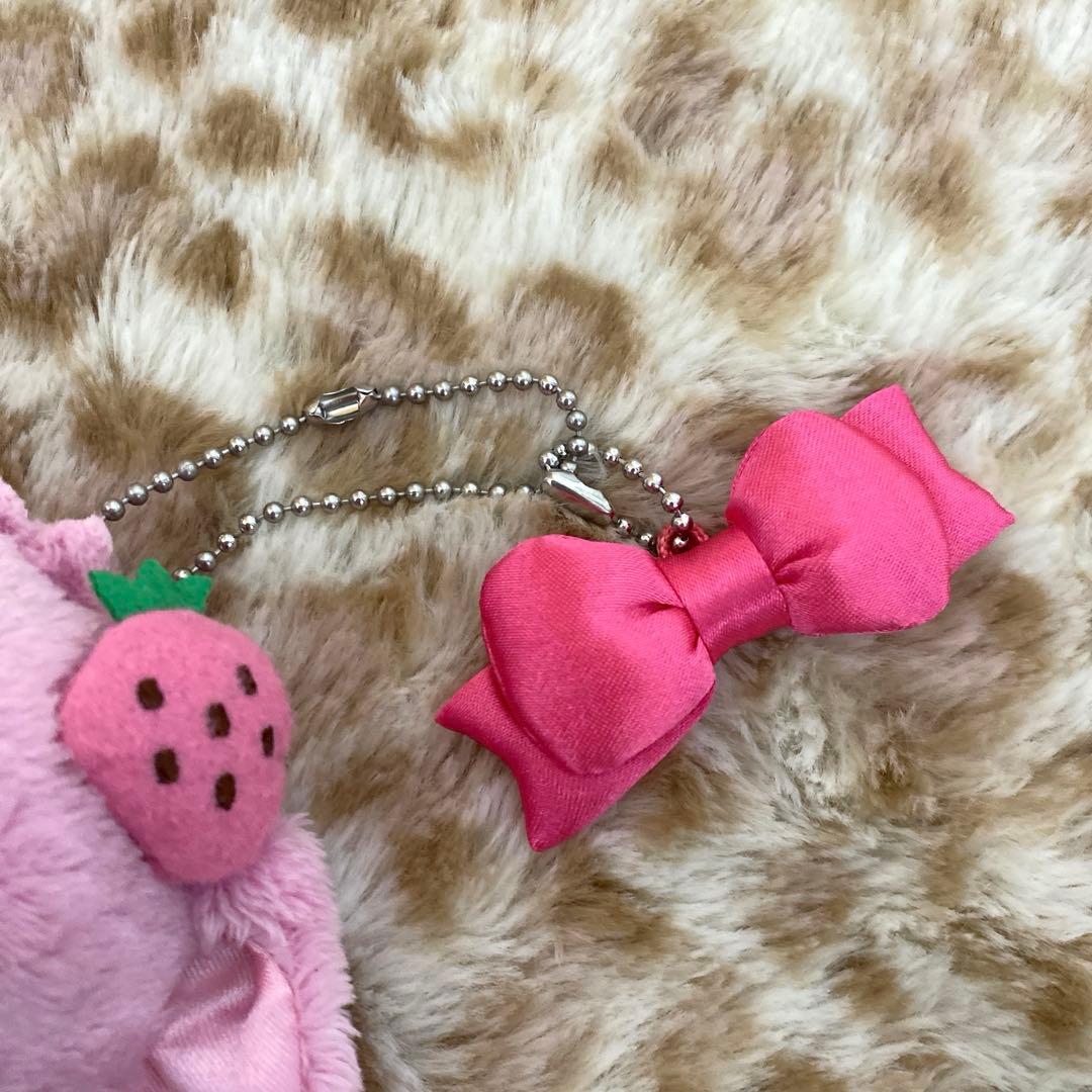 シュガーバニーズ ストロベリーうさ　ブルーベリーうさボールチェーン マスコット