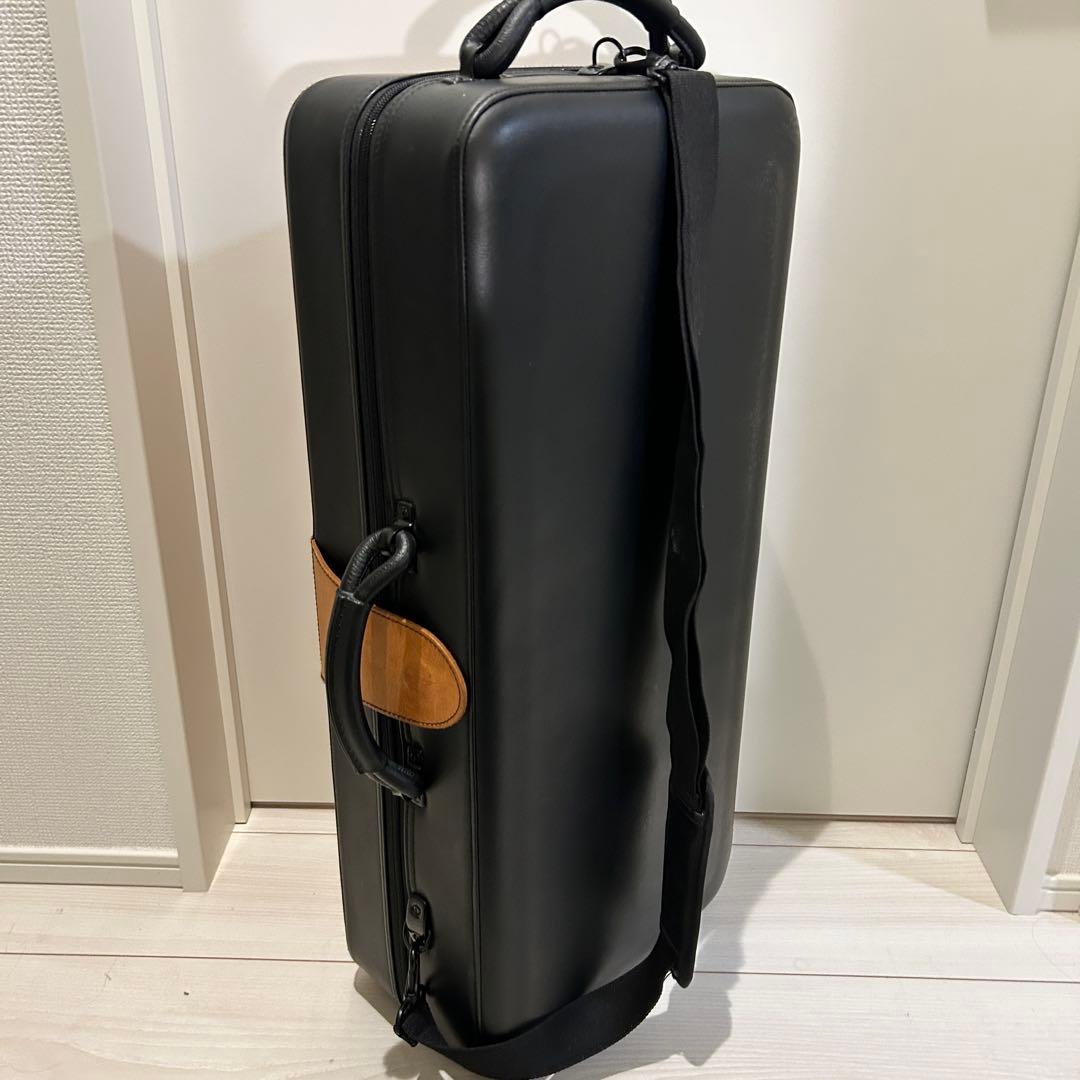 【最上位】Festi Crest A 島村　アルトサックス 手彫り 本革ケース