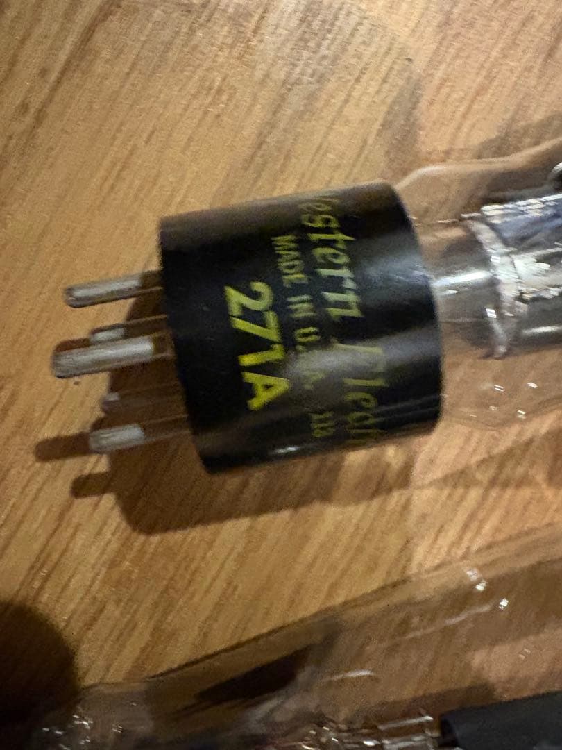 Western Electric 271A 真空管 2本 K*a様 Western Electric 271A