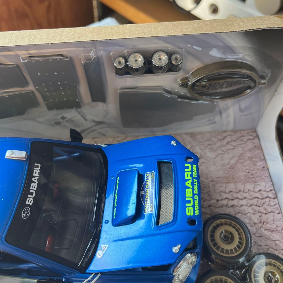 スバル WRC ラリーカー 1:18 ソルベルグ