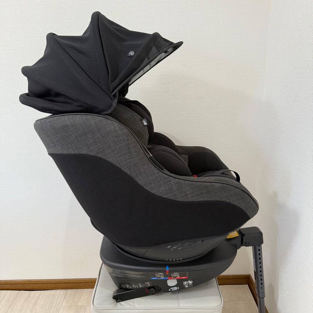 【美品】キャノピー付Joie ジョイー アーク360°ark360 ダークグレー