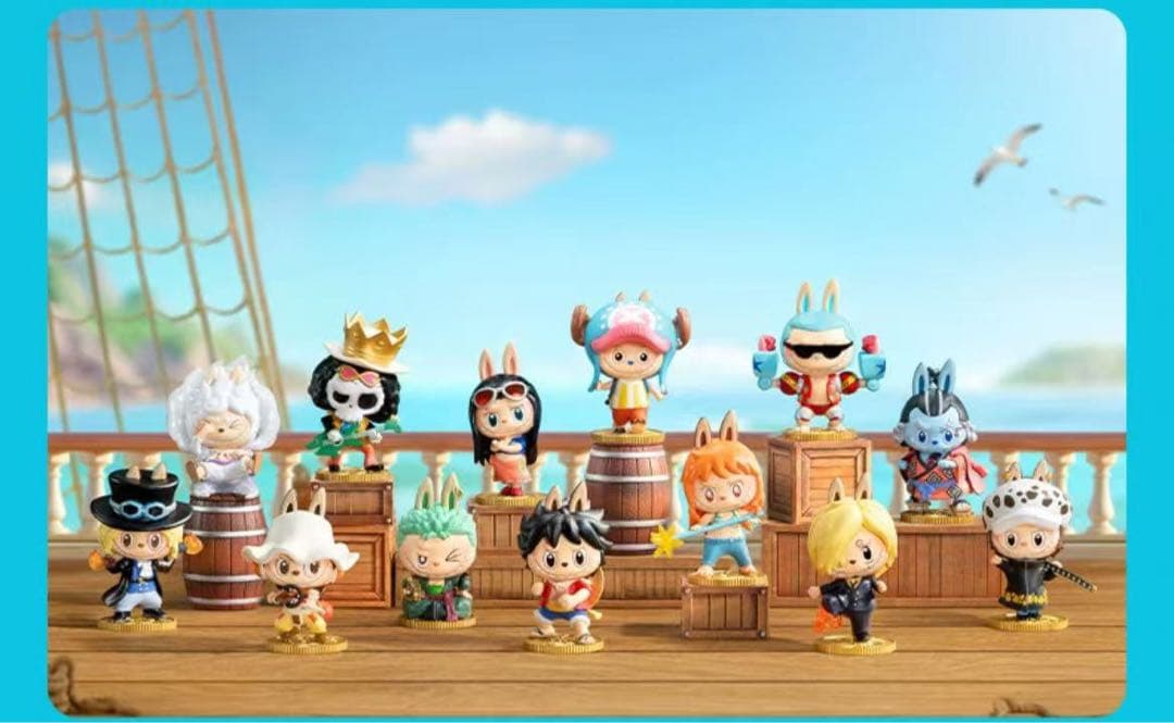 ☆POP MART☆labubu x ONE PIECE ラブブ&ワンピース
