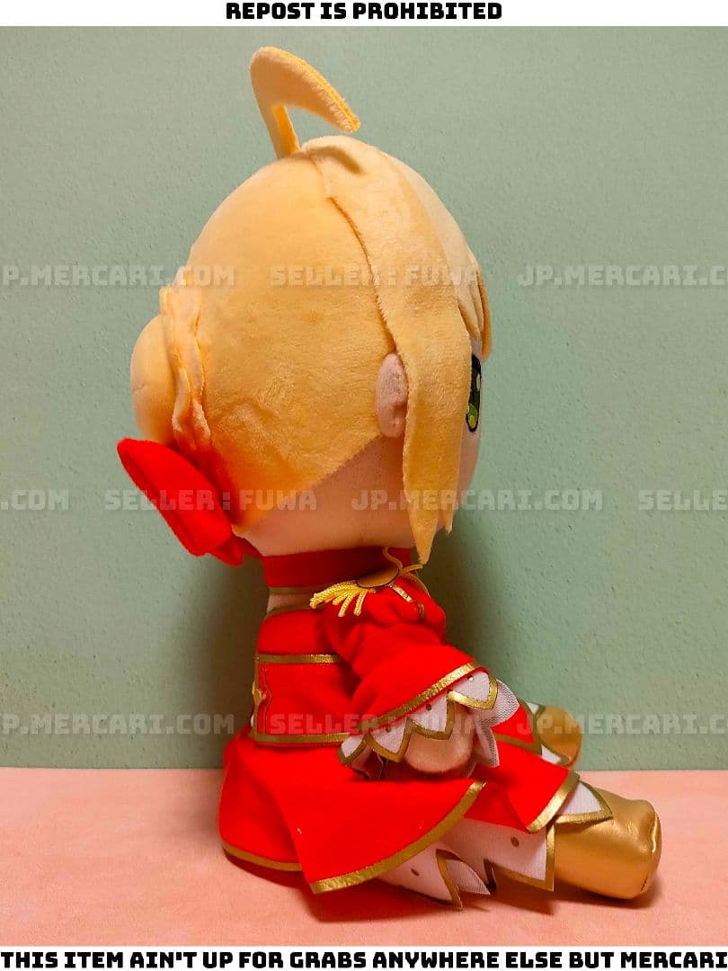 【未使用】Fate セイバー ネロ・クラウディウス Gift ぬいぐるみ