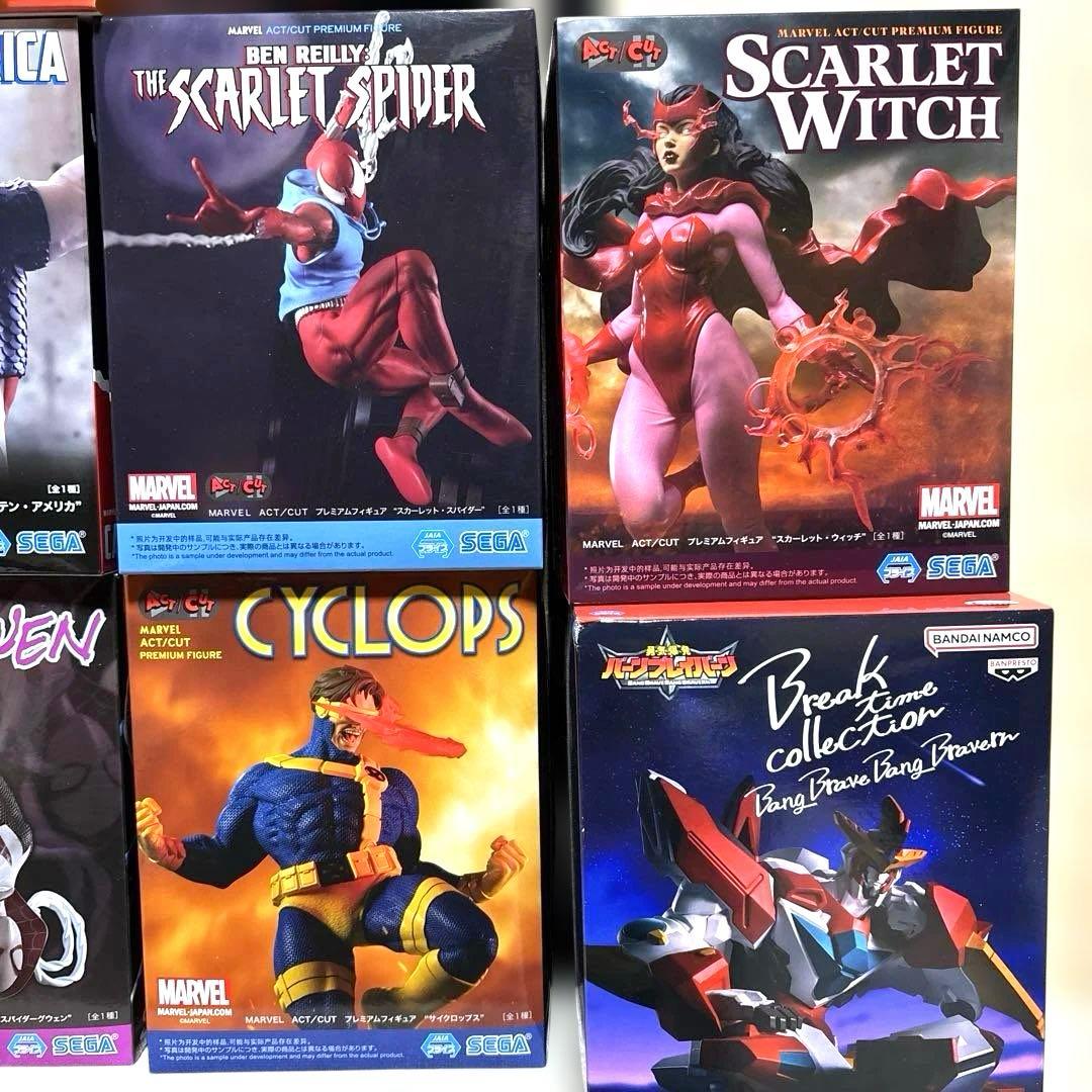 MARVEL スパイダーマン ウルヴァリン デッドプール フィギュア 10個