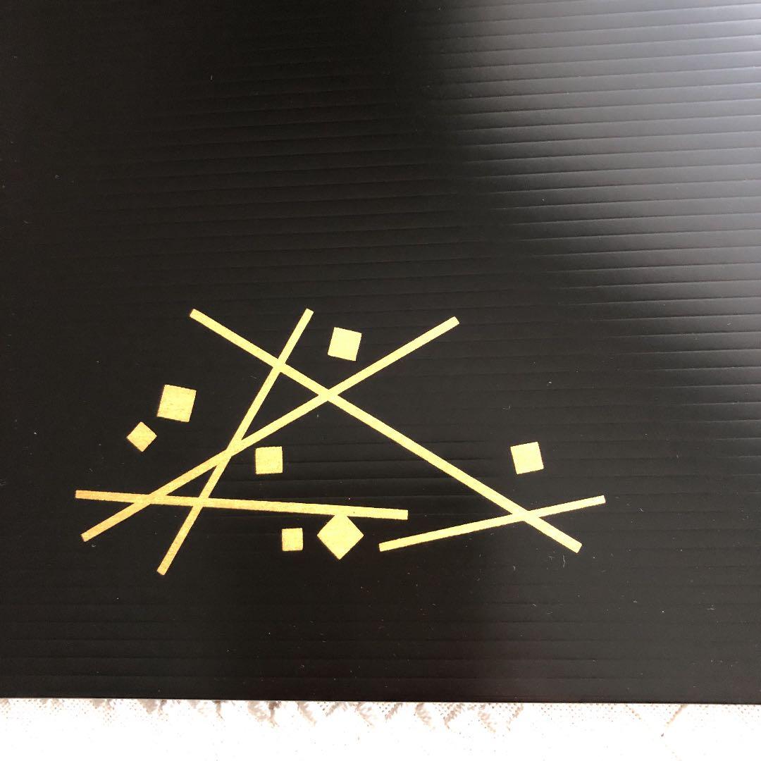 茶道具 象彦　懐石 松葉　折れ敷き盆 吹上盆 給仕盆　5枚