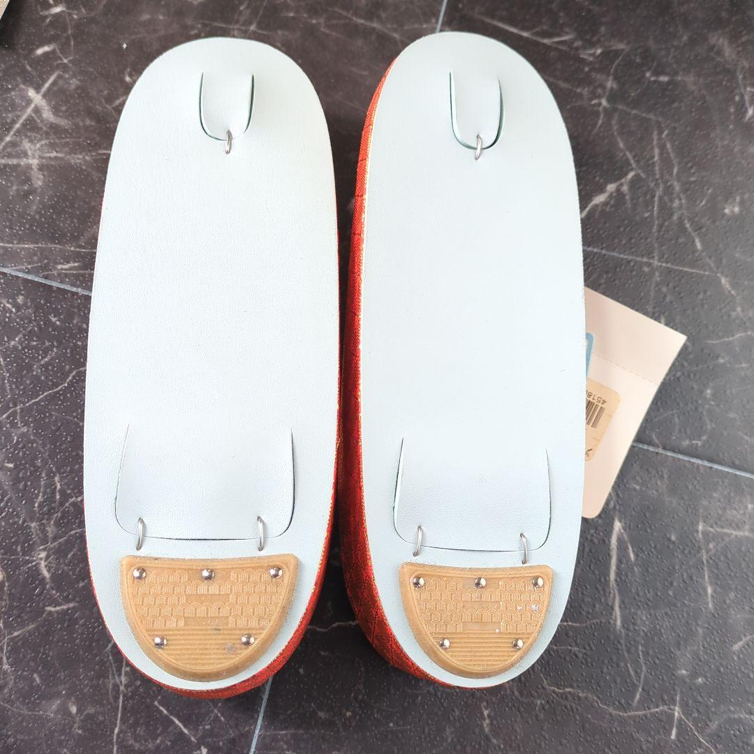 ⭐【新品タグ付き】西陣おくむら 金×桜柄　7歳　帯　箱せこセット　七五三