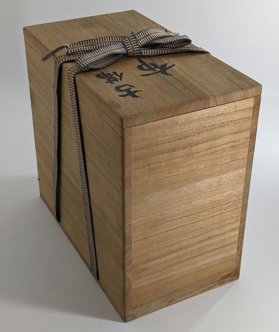 備前焼 布袋香炉 合箱 伏香炉 布袋様 七福神 置物 縁起物 香道具 工芸品