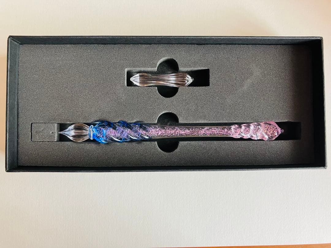 ガラス工房LUC ガラスペン 春の夢 ガラス工房LUC 「春の夢」 ガラス