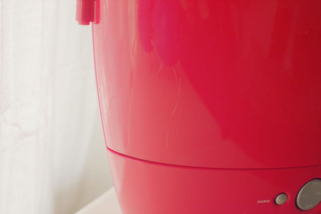 リンゴ型テレビ ブラウン管 hannspree スペースエイジ レトロポップ