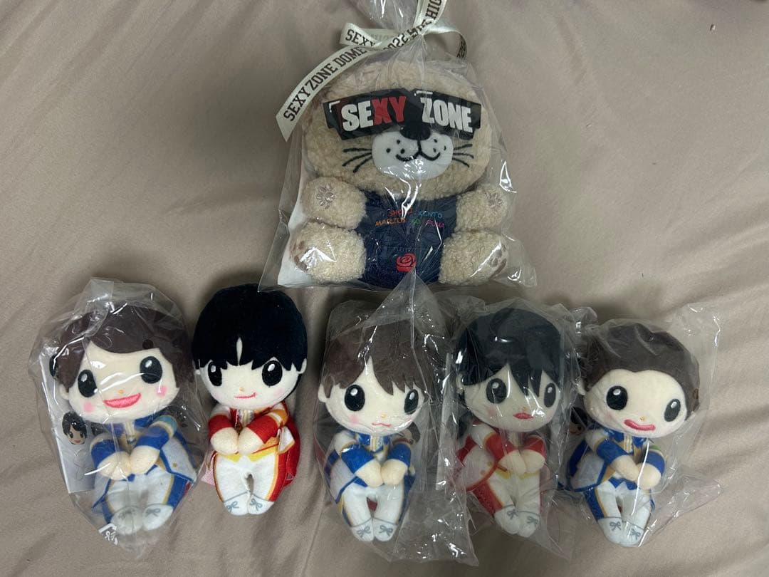 SexyZone ちょっこりさん5体 セクベアセット SexyZone ちょっこりさん