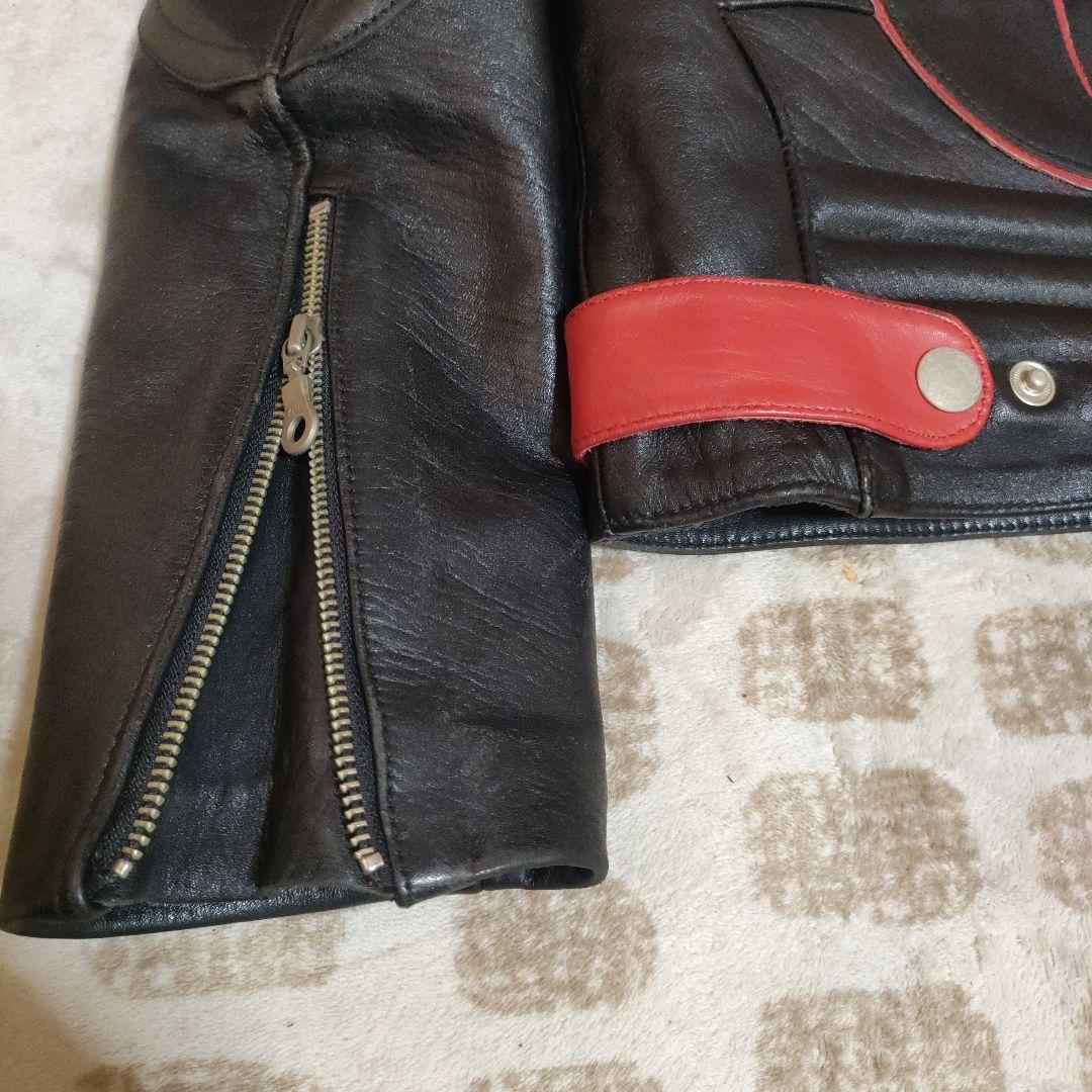 レア 良品 カリフォルニア レザージャケット US66 フルデコ 本革