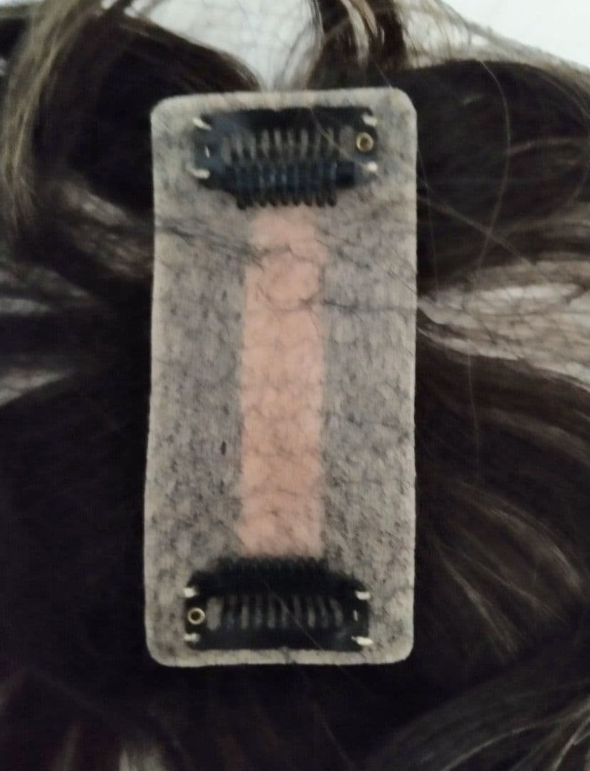 新品未使用 人毛 ブラウン系トップピース ギンカウィンカ ドレスドヘア