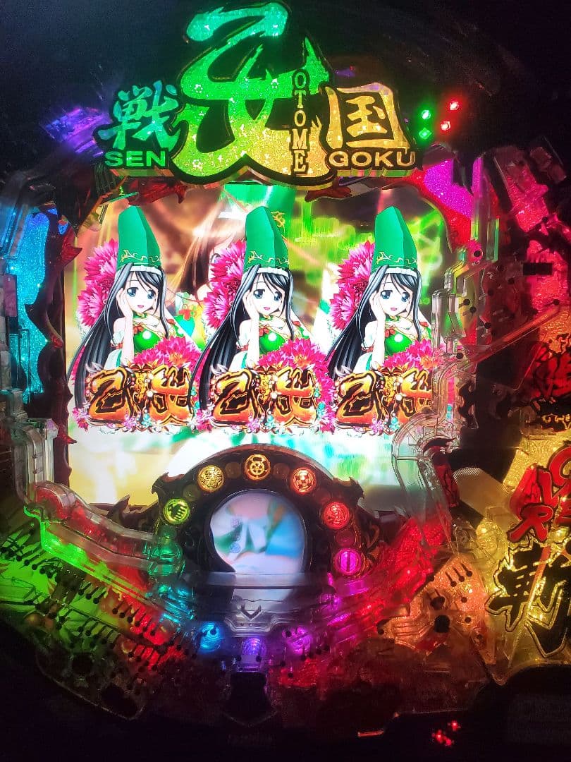 卓上パチンコ 平和 CR戦国乙女～花～99ver. 中古