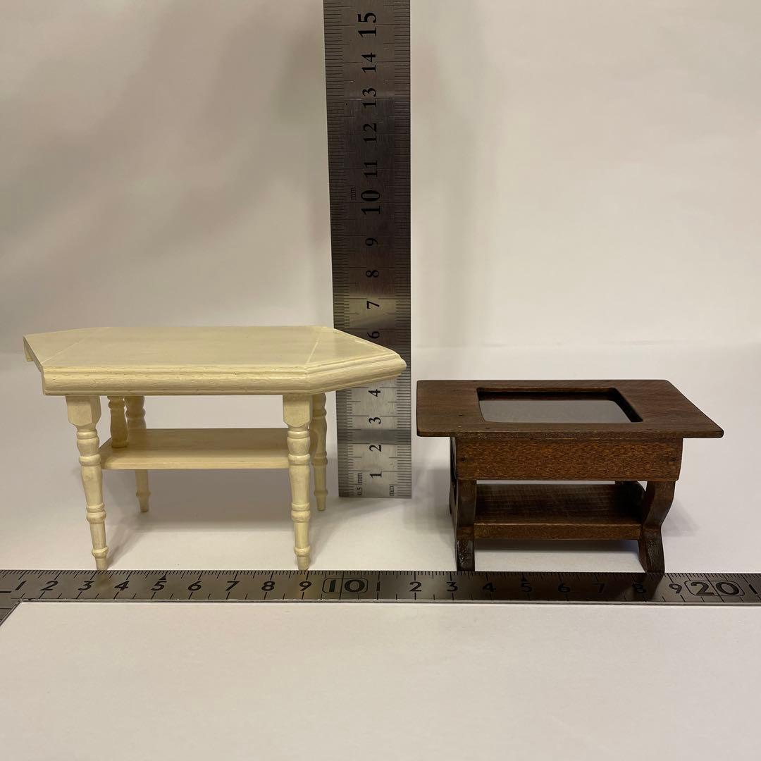 1/12ドールハウス&リーメント ミニチュア●雑貨屋 ショップ レジ テーブル