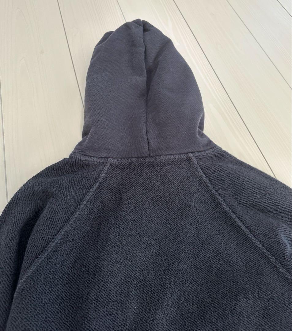 希少✨️ LOEWE アナグラム ビックロゴ刺繍 パーカー L ロエベ ネイビー