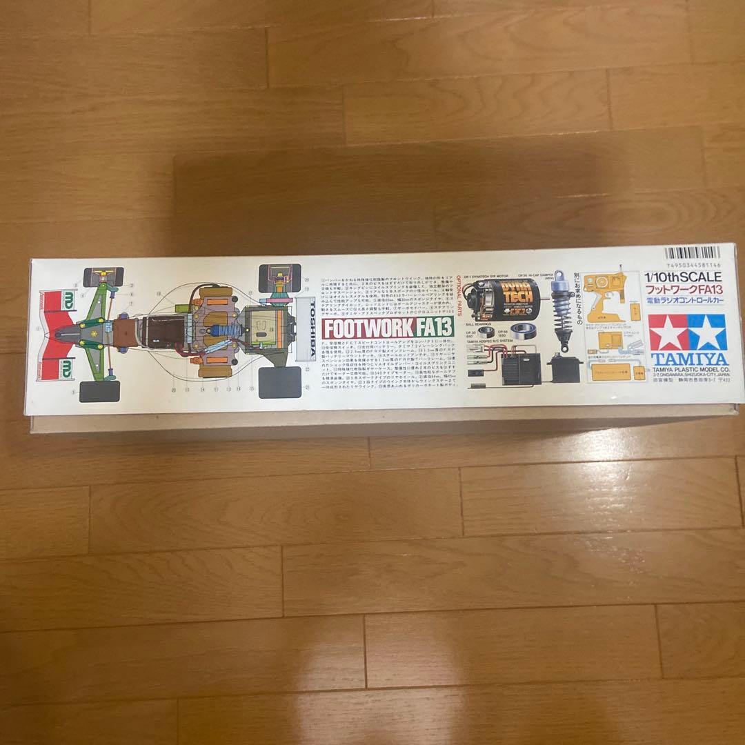 ホビーラジコン TAMIYA FOOTWORK FA13 MUGEN HONDA 1/10