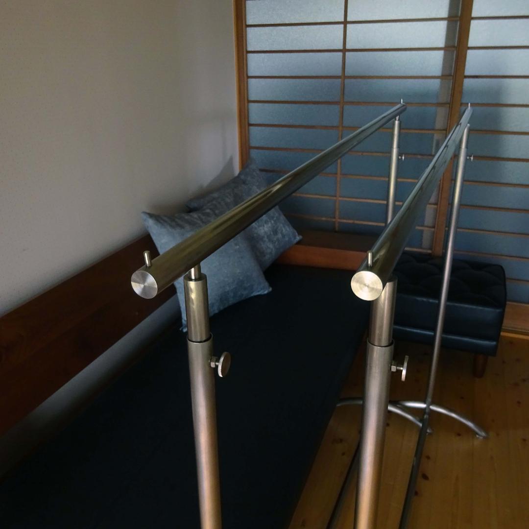 2点 ステンレス× ハンガーラック スタンド アイアン アンティーク調