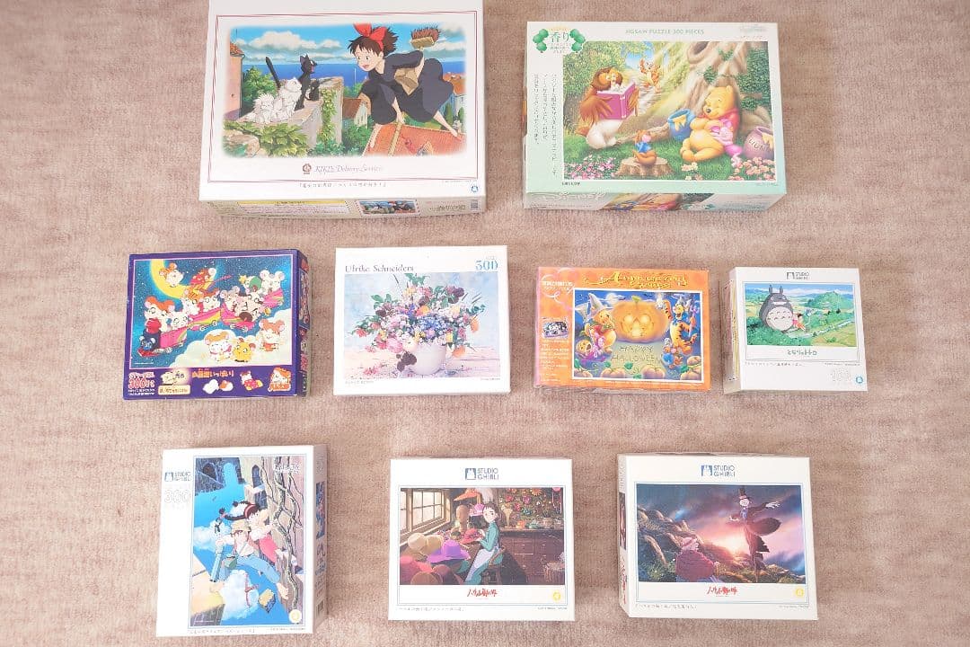 ジグソーパズル9点セット ジグソーパズル9点セット