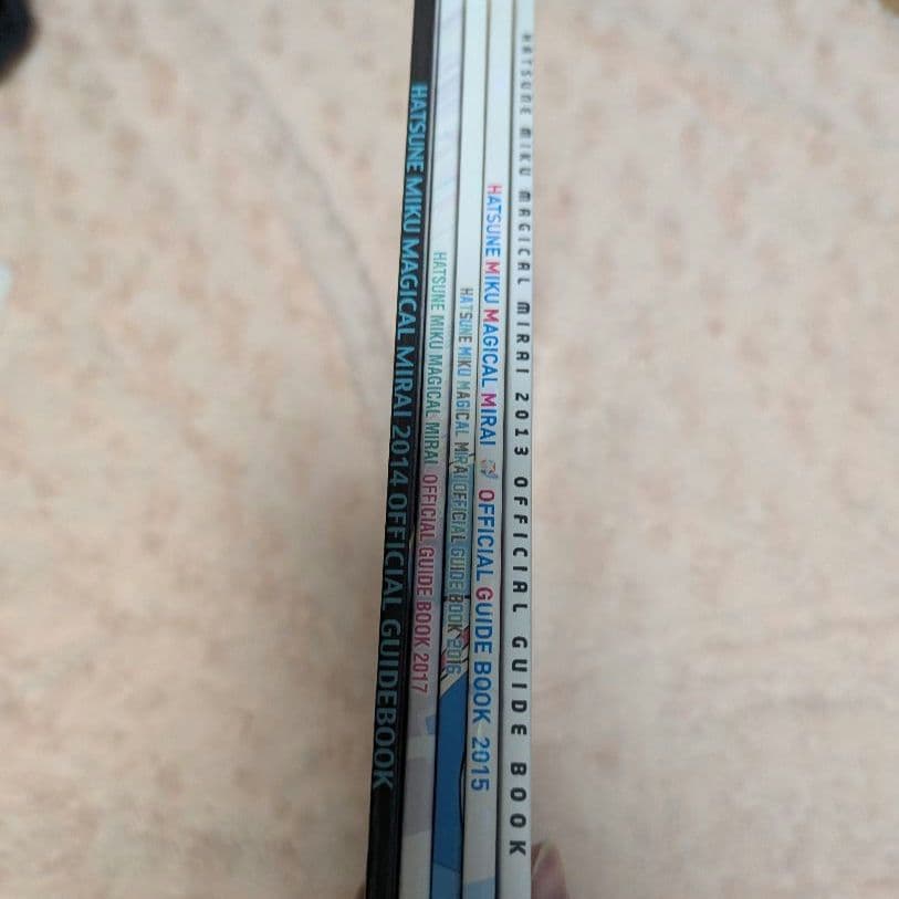 マジカルミライ　2013〜2017パンフレットまとめ売り