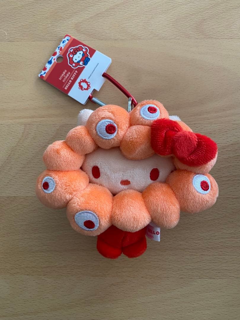 値下げ】推しカラー サンリオ ミャクミャク ぬいぐるみ キティ