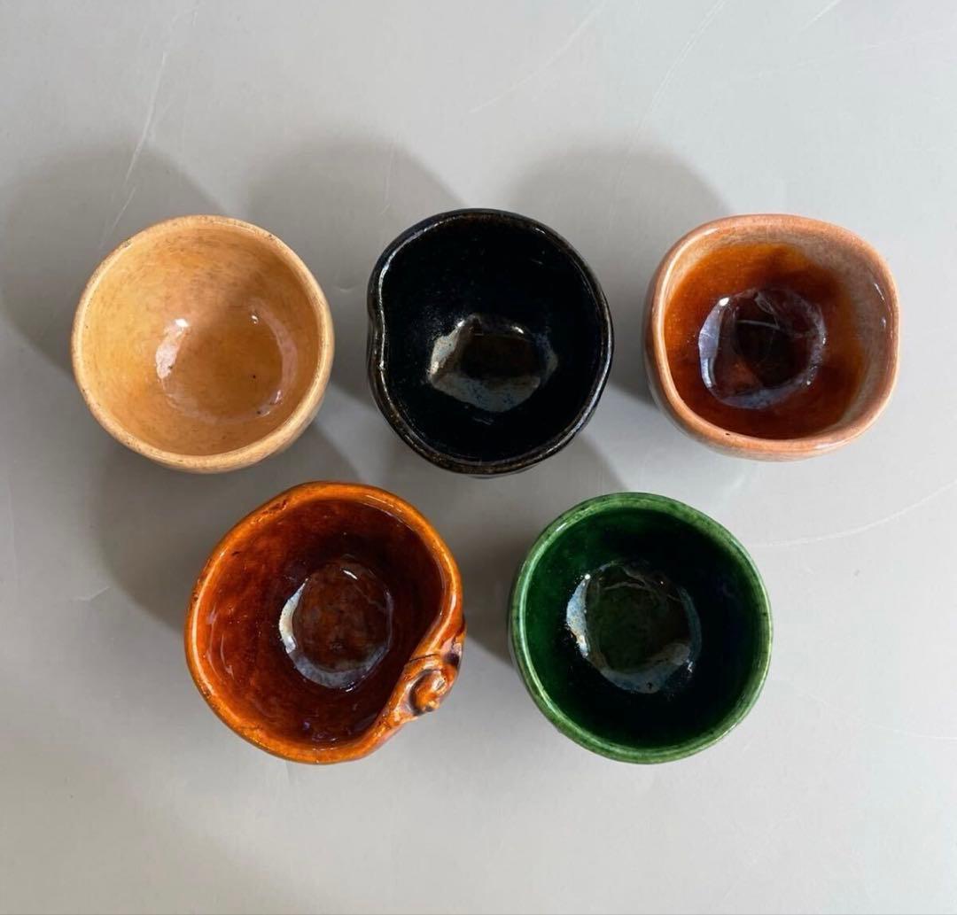 go」大樋焼 長阿弥 交杯 蛙 五客揃 共箱 酒盃 ぐい呑❣️割引 - メルカリ