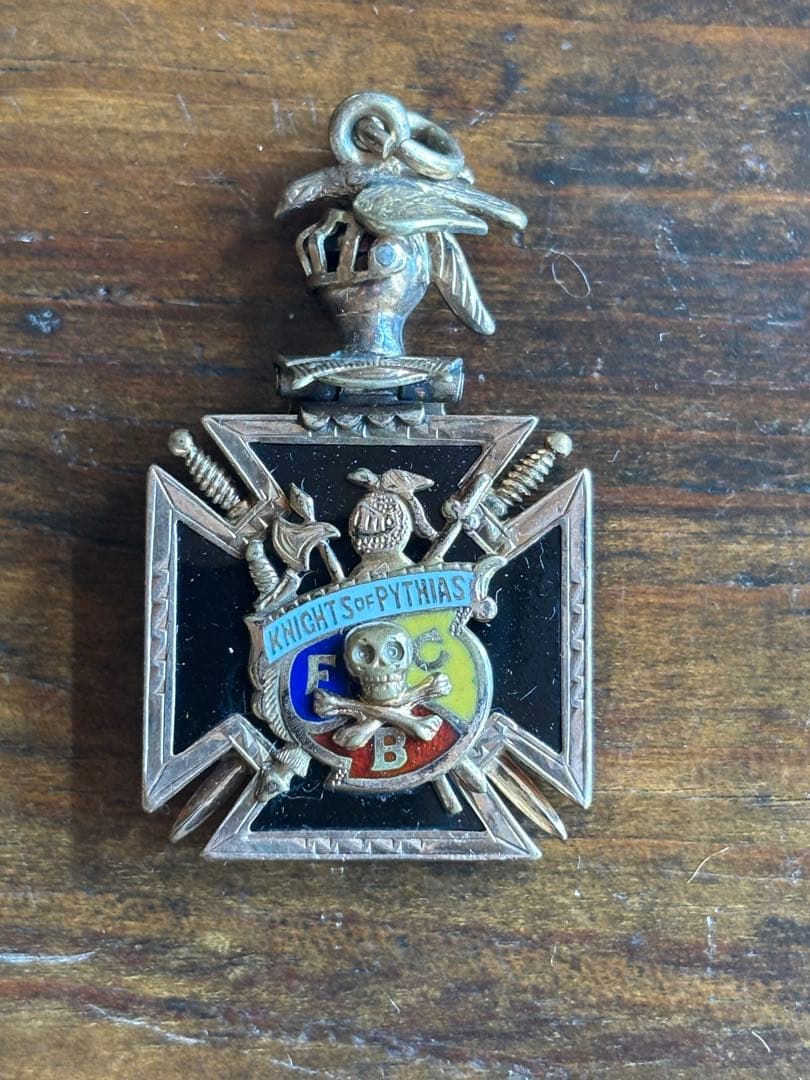 フリーメイソン ピシアス騎士団 ペンダントトップ KOPP-003