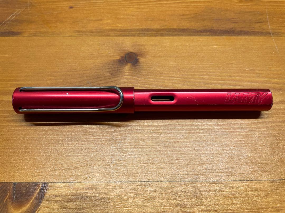 LAMY 万年筆 アルスター ルビー 2011年限定色 - メルカリ