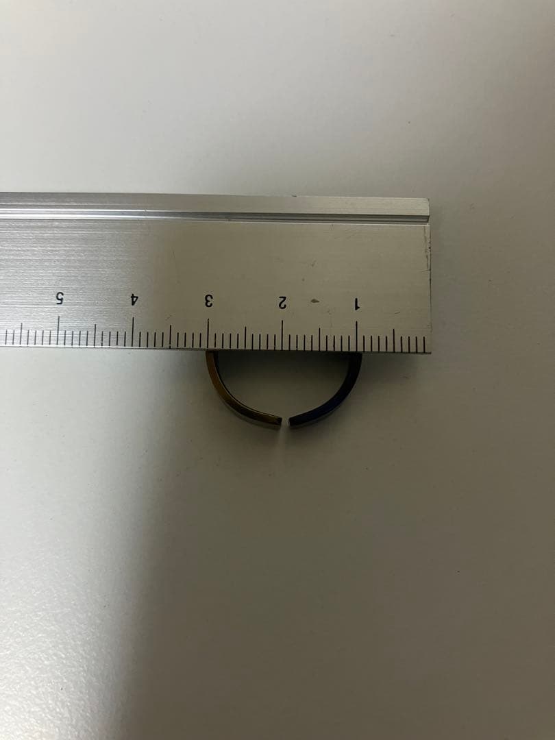 Number nine ナンバーナイン　チタンリング