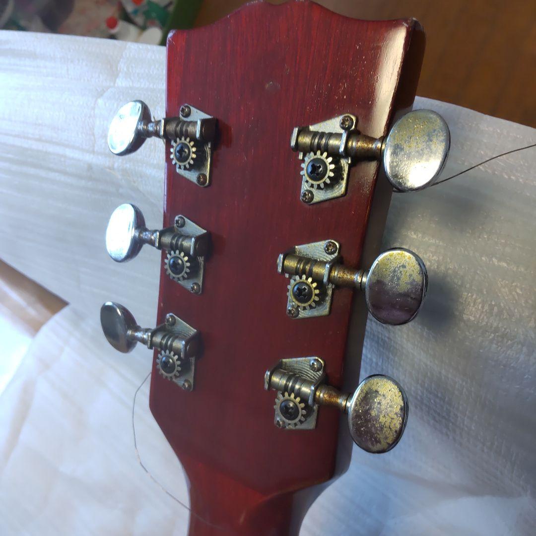 値下げ！EGIMA(日本製)アコースティックギター、W-170N 付属品付き