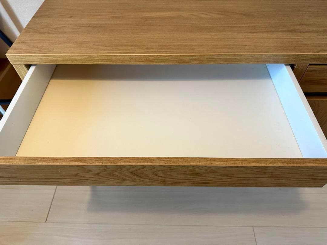 【交渉可】　IKEA ミッケデスクMICKE パソコンデス ク オーク 【美品】