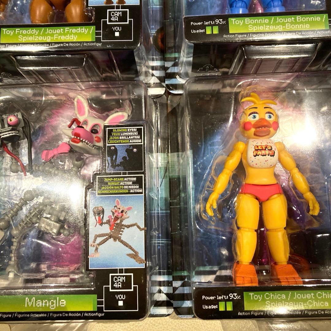 新品】ファイブナイツアットフレディーズ 2 アクションフィギュア 4体