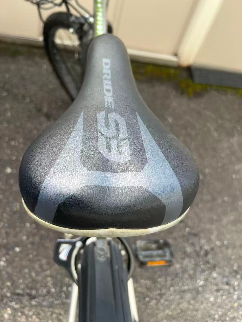 あさひ　ドライド24インチ　カラーシルバー　6段ギアスピードウォッチ付