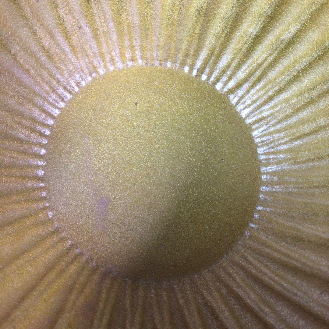 R671 建水 『中川浄益造』『而妙斎 書付』『菊彫モール建水』 共箱