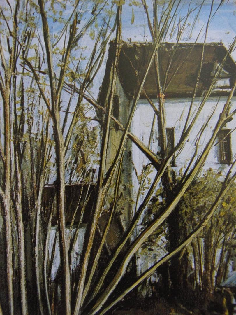 ベルナール・ビュッフェ「Sable,le vieux moulin」