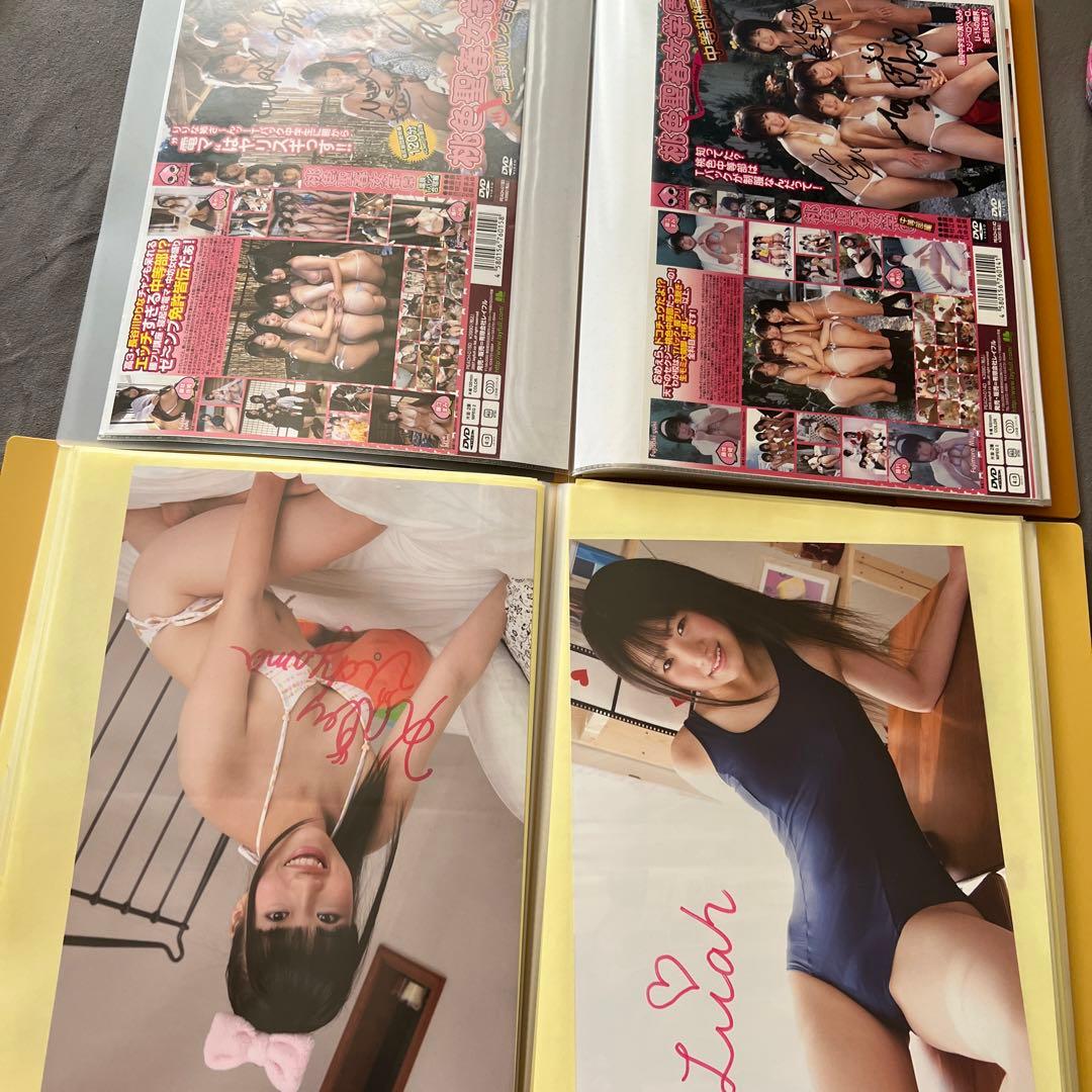 グラビアアイドル　DVD 表紙　直筆サイン入り　大量セット　100人以上