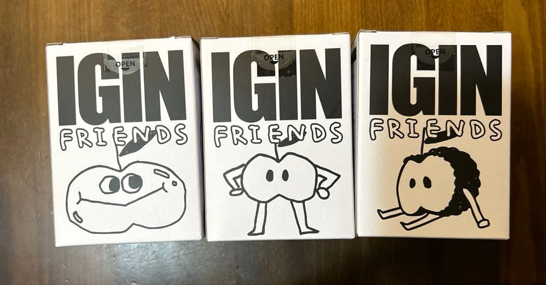 IGIN FRIENDS キーホルダー3点Set② BTS ジン