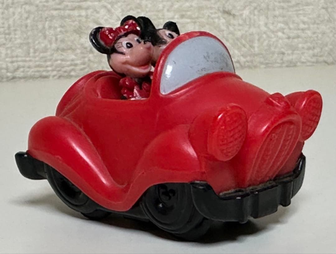 激レア ビンテージ レトロ バーガーキング ミッキー＆ミニー ミニカー トイカー