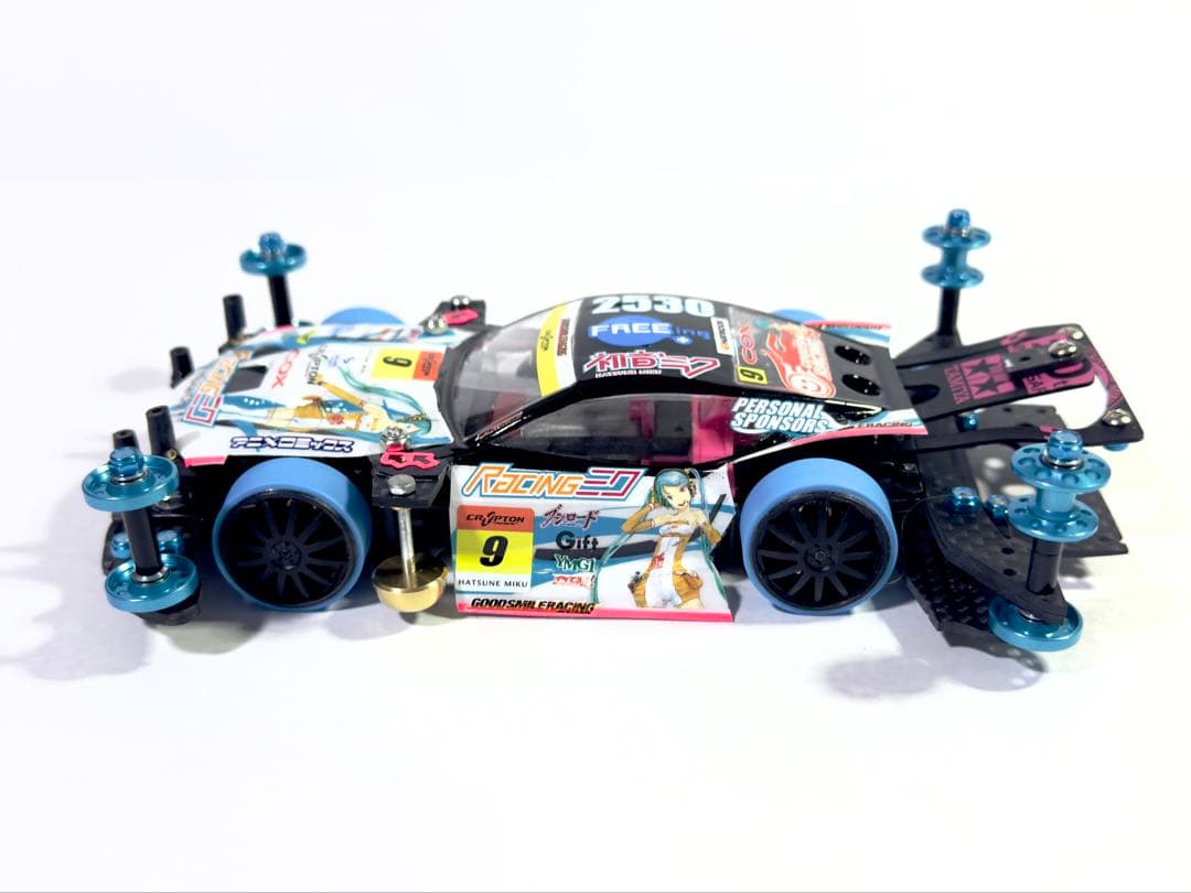 ミニ四駆　完成品　msフレキ ラウディーブル　初音ミク仕様