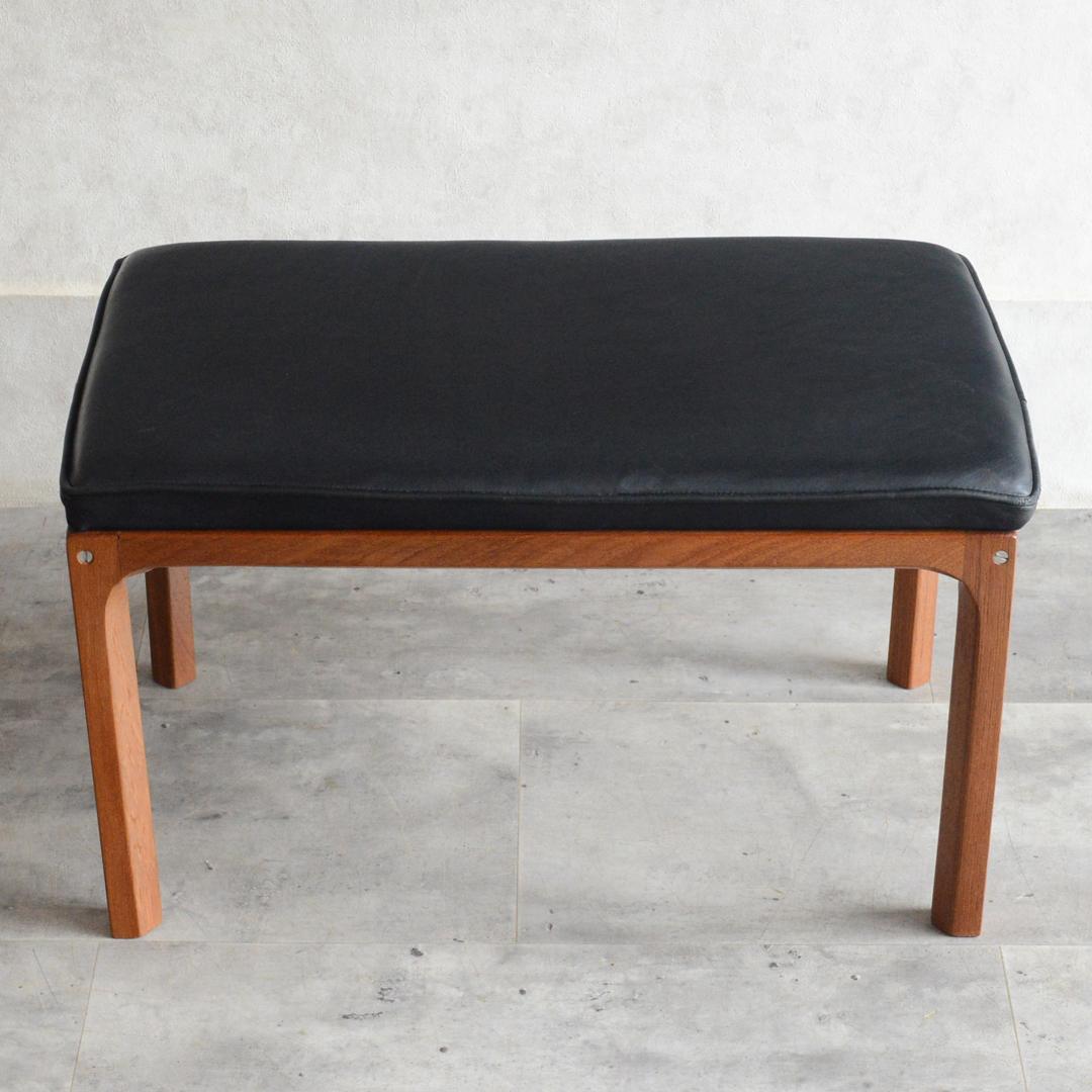 デンマーク 北欧ヴィンテージ カイ・クリスチャンセン オットマン スツール