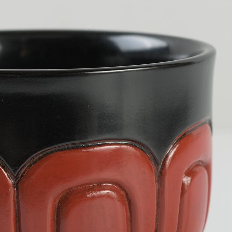 鎌倉彫 充子作 お椀 五客 共箱 V R9081B