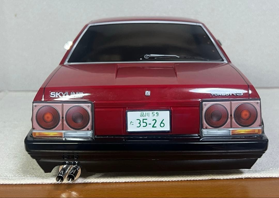 ラジコンボディ　ABCホビー　スカイラインRSターボ　DR30