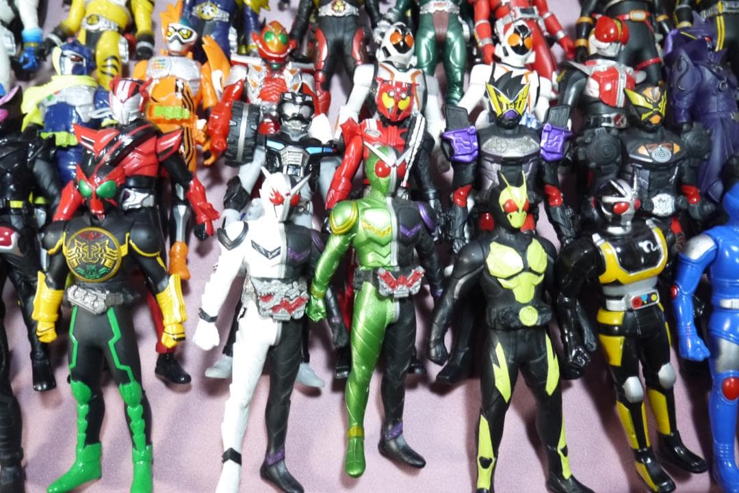 ライダーヒーローシリーズ ビッグサイズソフビフィギュアなど 111体