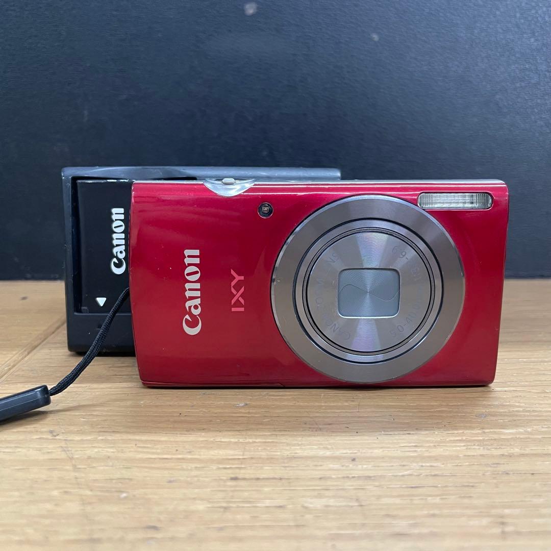 動作品 Canon Ixy 150 コンパクトデジタルカメラ レッド - メルカリ